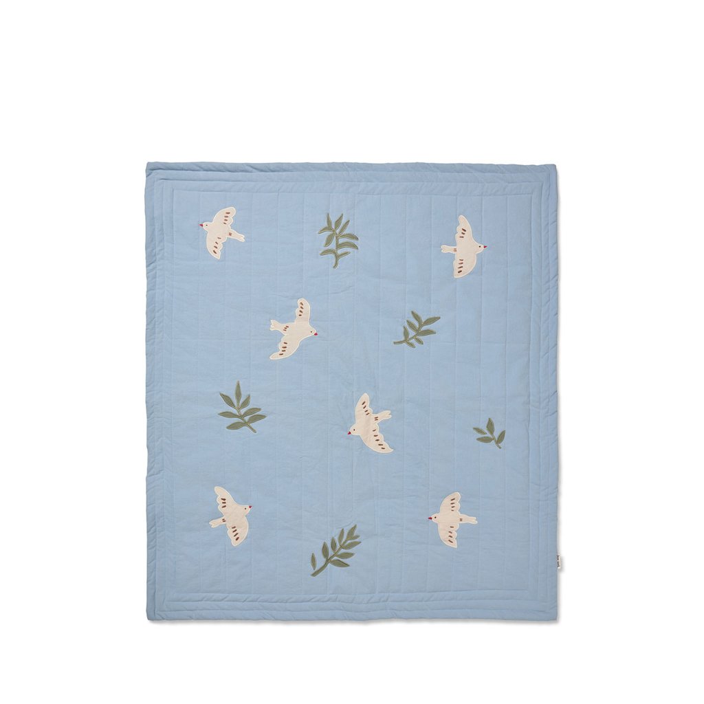 Dear April Decke Cassia, sky blue
