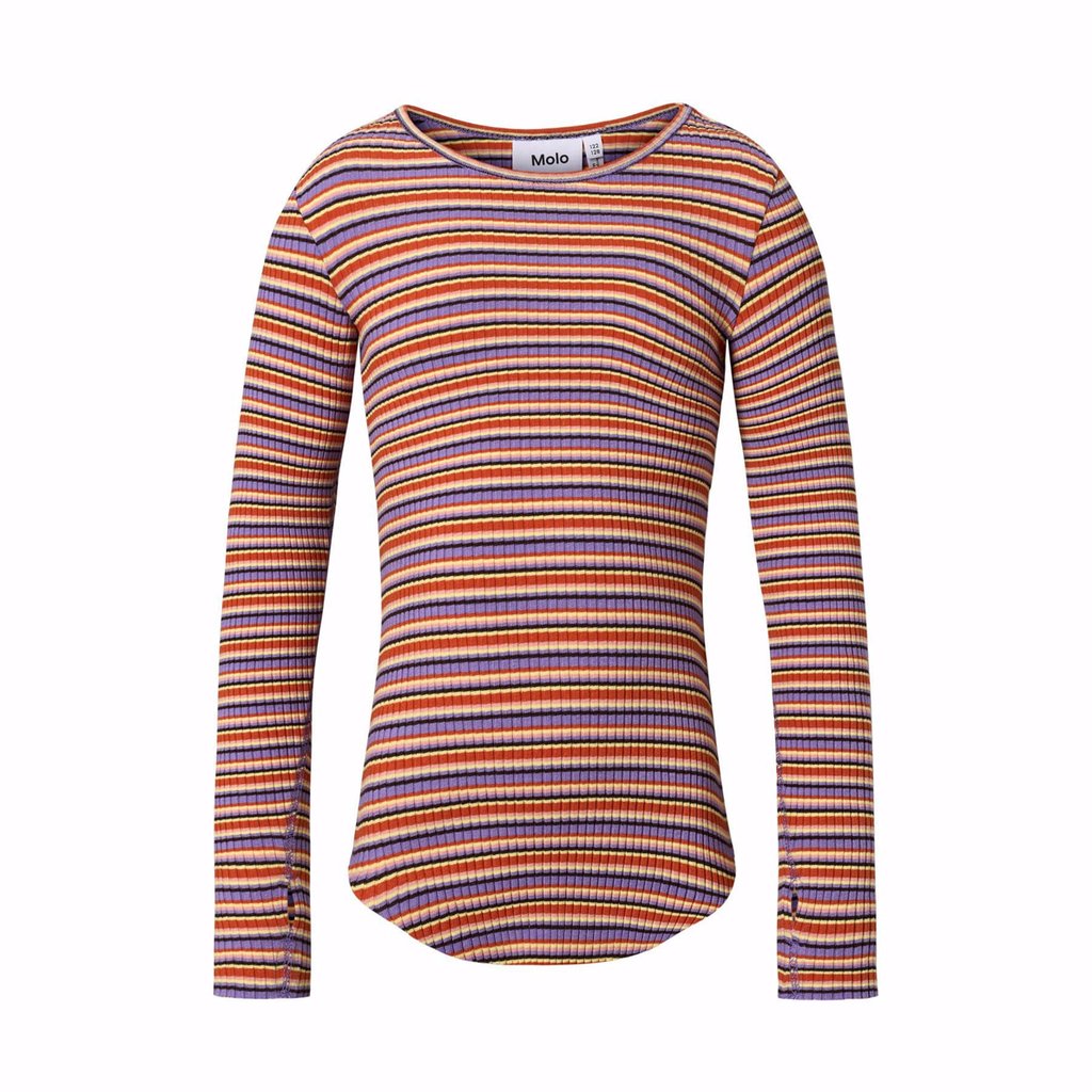 Molo Longsleeve Rochelle, Purple Flame Stripe
