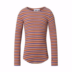 Molo Longsleeve Rochelle, Purple Flame Stripe