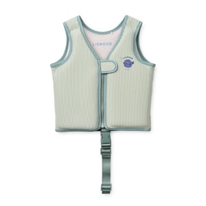 Liewood Schwimmweste Dove Seersucker, Peppermint/ Sandy (11-19 Kg)