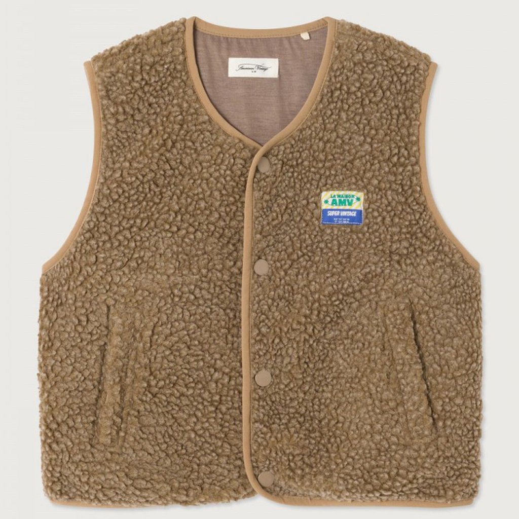 American Vintage Weste Hoktown, Muscade Chine