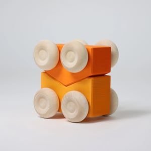 Grimm's Stapel-Autos, orange