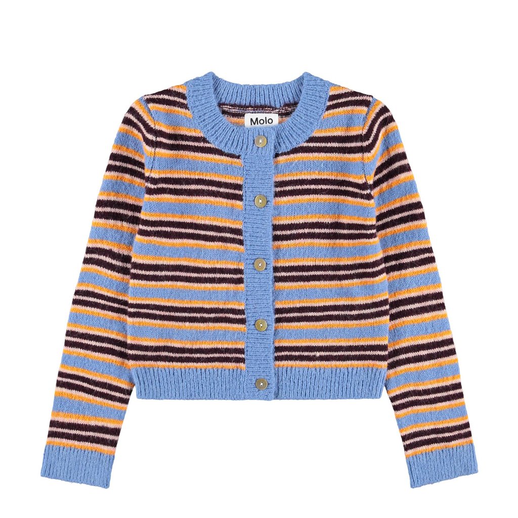 Molo Cardigan Geraldine, Sky Stripe