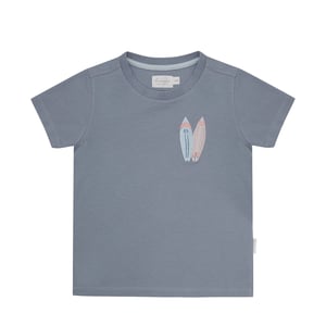 Leevje Unisex T-Shirt Surfboards, Blue
