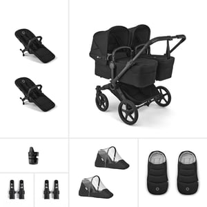 Bugaboo Donkey 6 Twin Essential Stroller Bundle