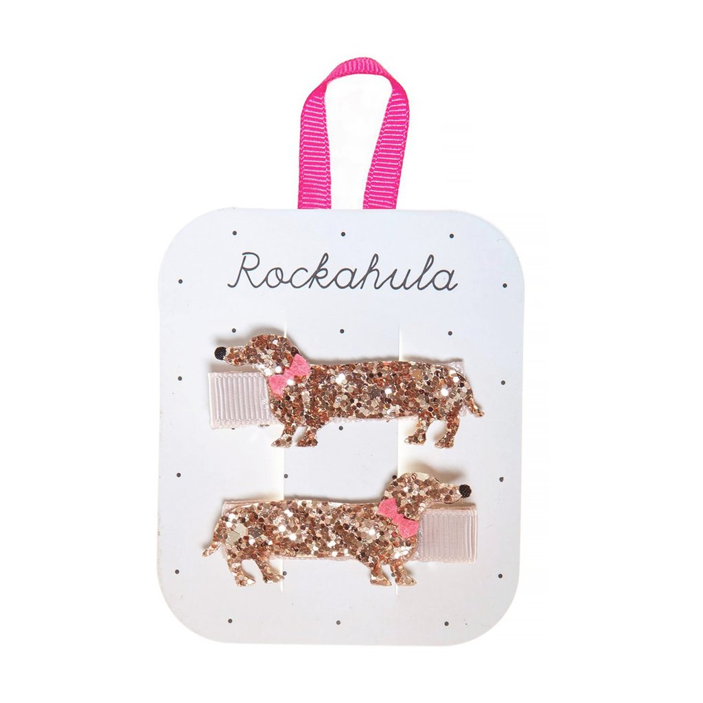 Rockahula Haarspangen Morris Sausage Dog Clips
