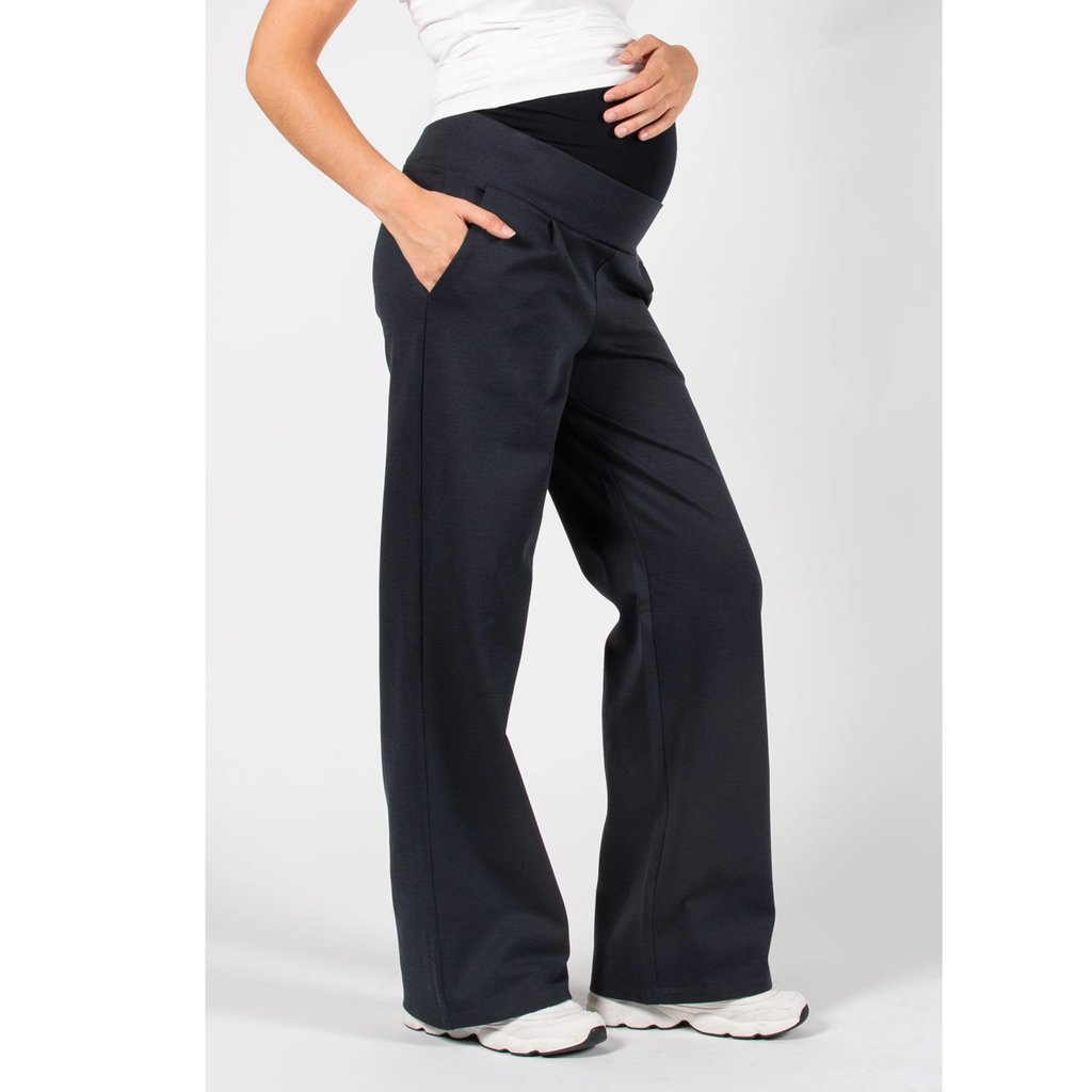 Love2wait Hose Weites Bein, navy