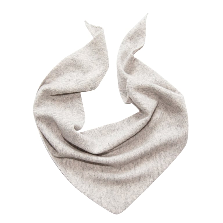 Papa Lobster Dreieckstuch Kim, hellgrau mélange