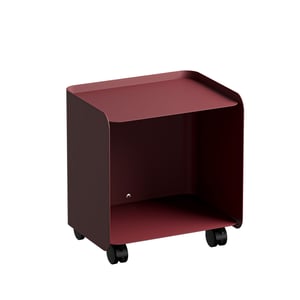 Metallbude Rollcontainer Juno Größe S Red Wine
