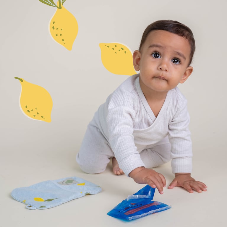 Little Casimir Kühlpackschutz Frosty Friend Lemon 1