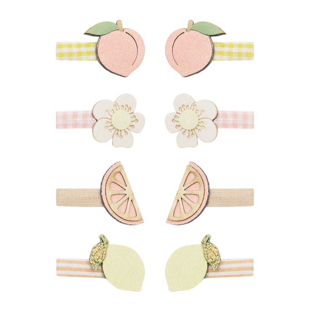 Mimi & Lula Haarspangen Peachy Citrus Mini Clips