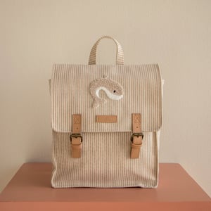 Nanami Rucksack Stripes Whale