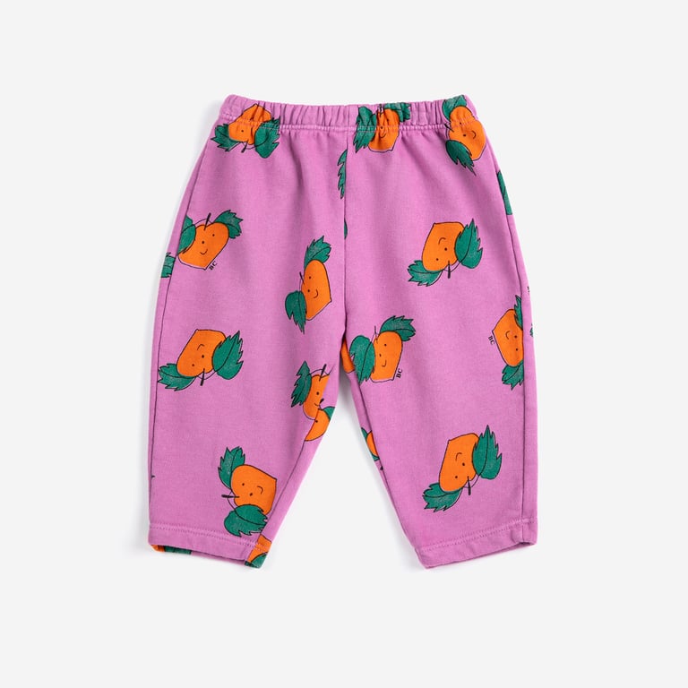 Bobo Choses Jogginghose Tangerine all over, fuchsia