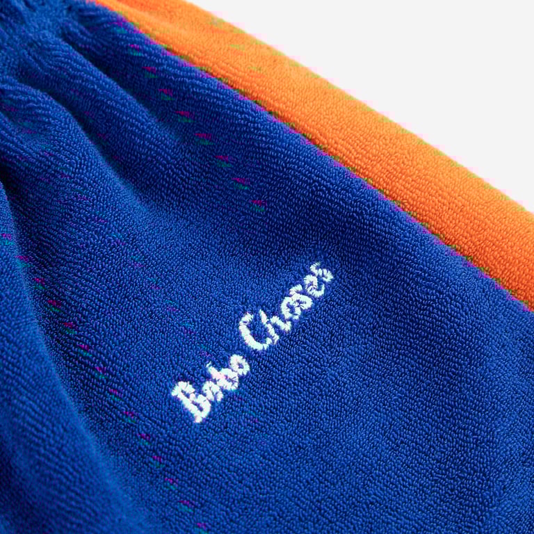 Bobo Choses Frottee Jogginghose, blue 1