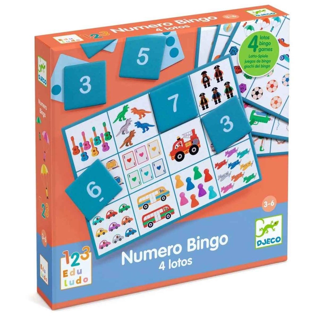 Djeco Bingo Zahlen