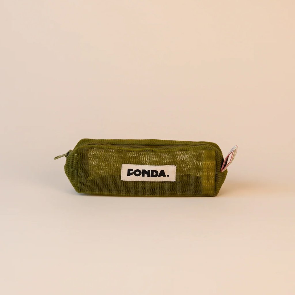 Fonda Federmäppchen Tiny Tube Solid, khaki