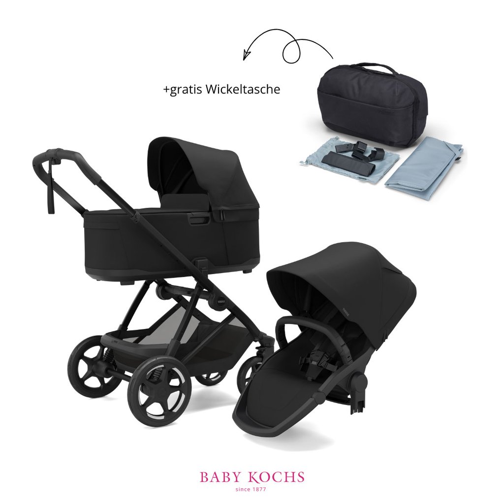 Thule Charm Kinderwagen 2in1 inkl. gratis Wickeltasche