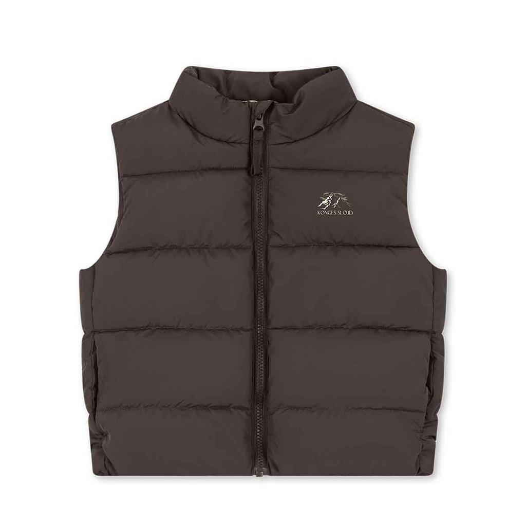 Konges Sløjd Weste Alpi Chocolate Brown