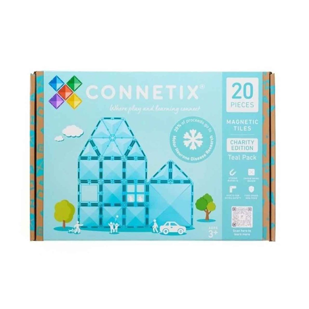 Connetix Magnetbausteine Charity Pack Teal 20 Teile