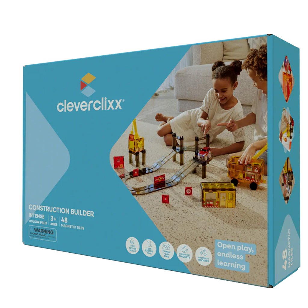 Cleverclixx Construction Builder Pack Intense (48 Teile)