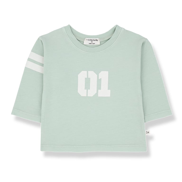 1+ in the family Langarm-Shirt Salines, green
