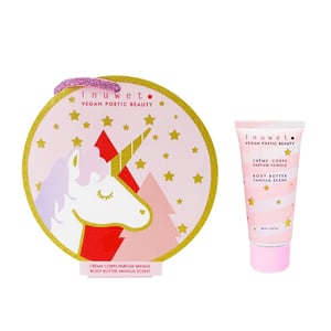 Inuwet Bodylotion Santa Snow Ball Unicorn: Body butter vanilla Scent