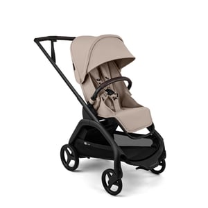 Bugaboo Dragonfly Plus Kinderwagen Komplett-Set, Black / Desert Taupe / Desert Taupe