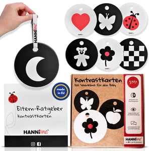 Hanniline Kontrastkarten ab dem 1. Monat
