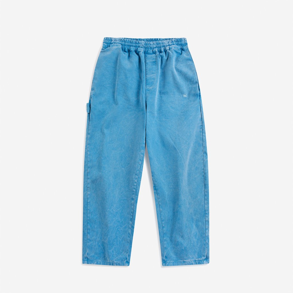 Bobo Choses Hose Tag Woven, blue