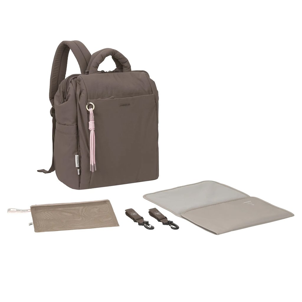 Lässig Wickelrucksack Minoa, chocolate