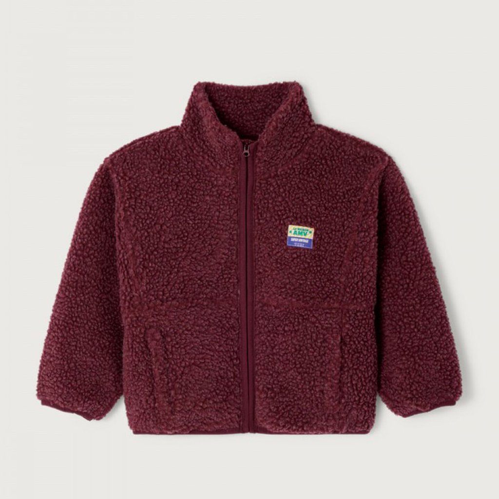 American Vintage Jacke Hoktown, Bordeaux Chine
