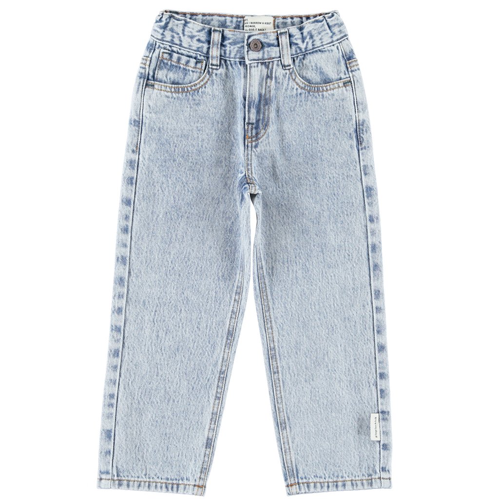 Piupiuchick Jeans, light blue denim