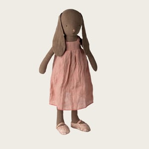 Maileg Hase, Größe 4 - Braun - Kleid und Schuhe