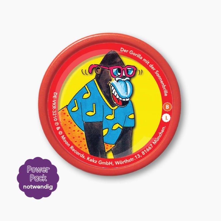 Kekz Audiochip Der Gorilla mit der Sonnen Brille- Volker Rosin