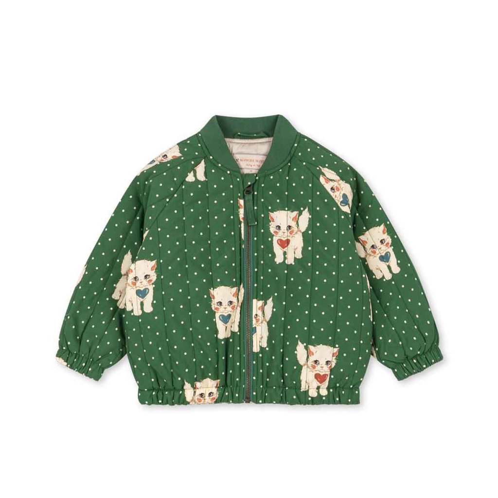 Konges Sløjd Bomberjacke Juno Dot Miao Verde