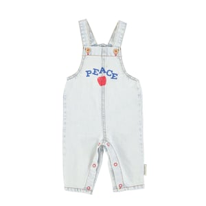 Piupiuchick Baby Latzhose, denim