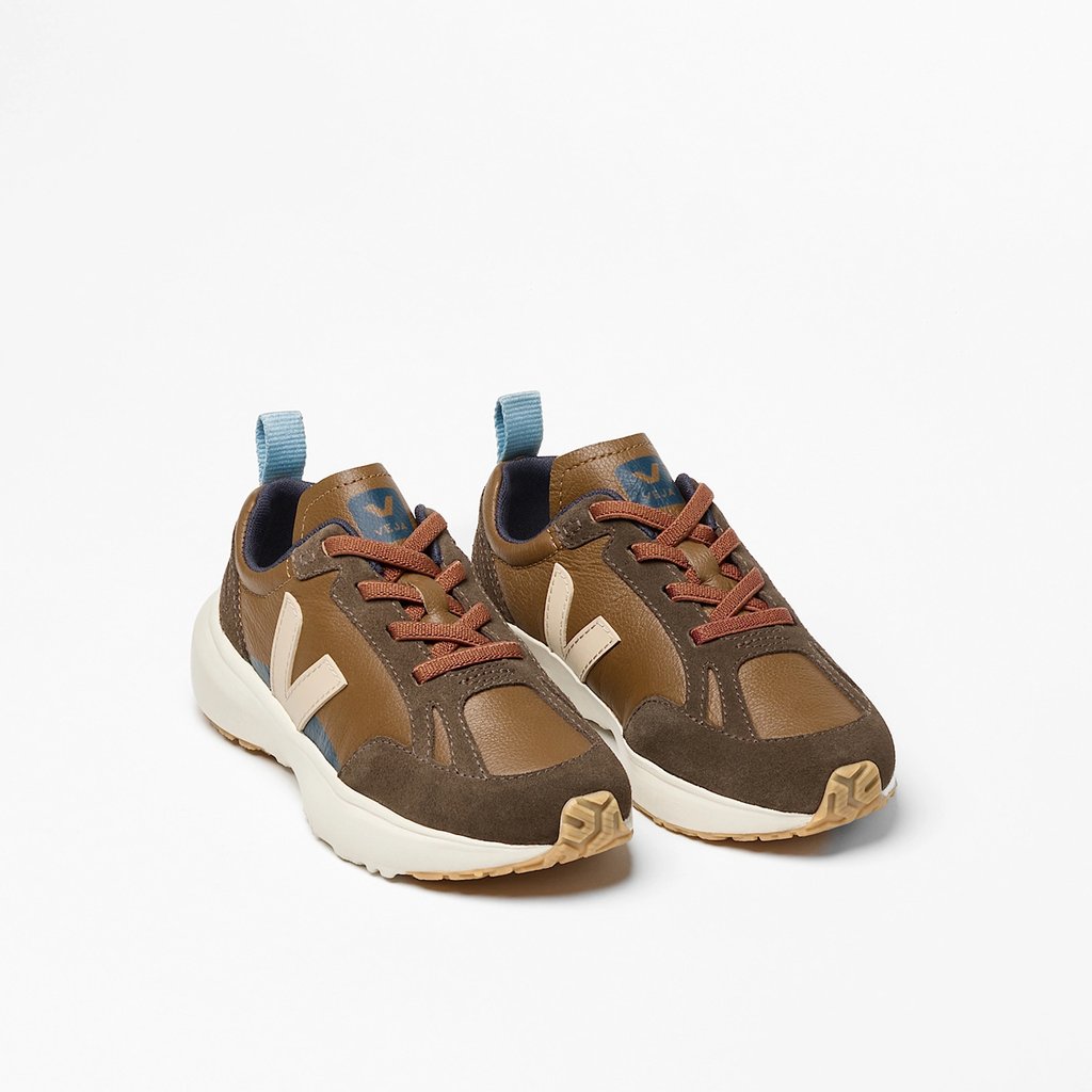 Veja x Bonpoint Sneaker Small Canary, brown almond 1