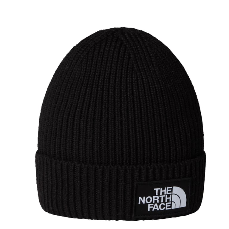 The North Face Box Beanie mit Umschlag für Kinder, Black