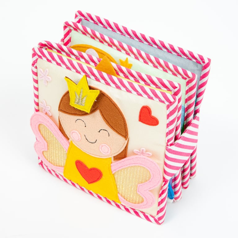 Jolly Designs Kleine Prinzessin – 6 Seiten Mini Quiet Book 7