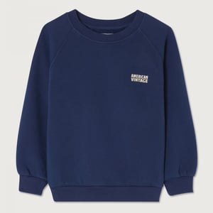 American Vintage Sweatshirt Izubird, Vintage Navy