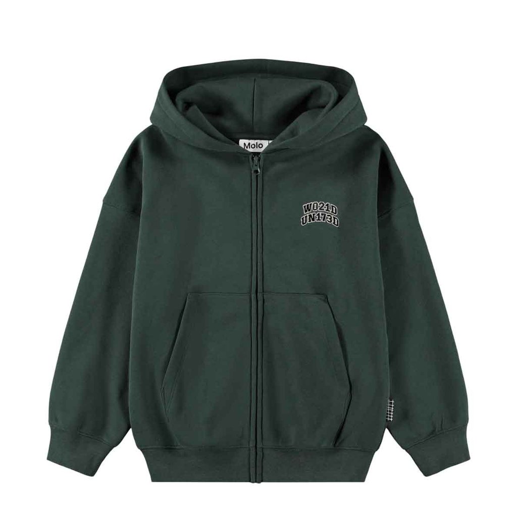 Molo Zip-Hoodie Marley Taxus