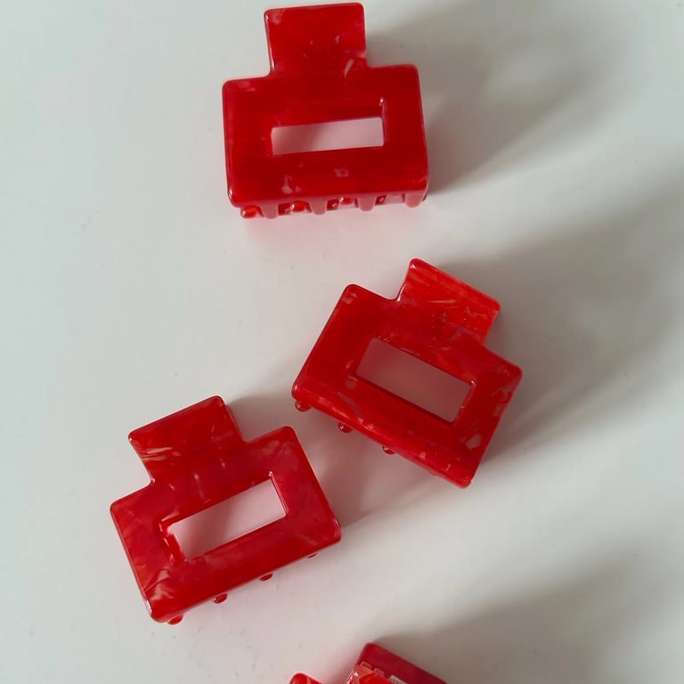 Jona The Label Haarclip Ava, candy red 1