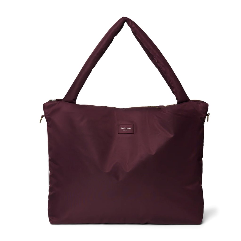 Studio Noos Wickeltasche Technical Puffy, bordeaux