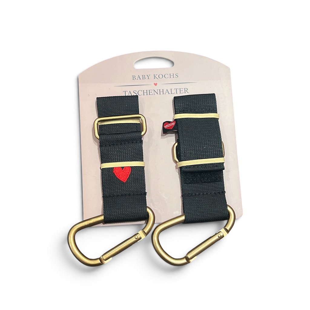Baby Kochs Taschenhalter Love, schwarz