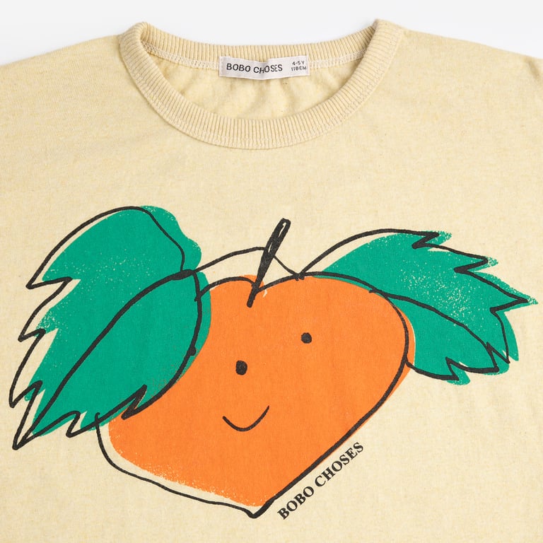 Bobo Choses T-Shirt Tangerine, yellow 1