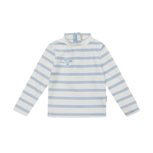 Leevje Langarm-UV Shirt Blue Stripes