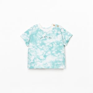 Play up Jersey T-Shirt Printed, Tie Dye Vase