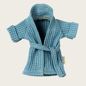 Maileg Bademantel für Maus Dusty Blau