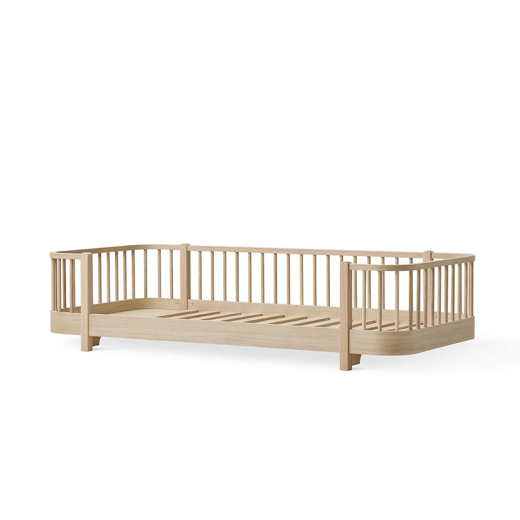 Oliver Furniture Wood Original Bodenbett, Eiche