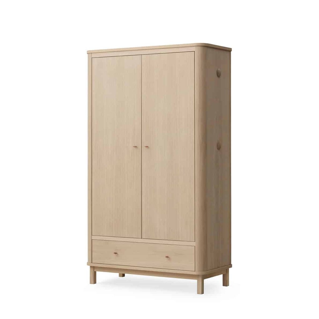Oliver Furniture Wood Kleiderschrank 2-türig, Eiche